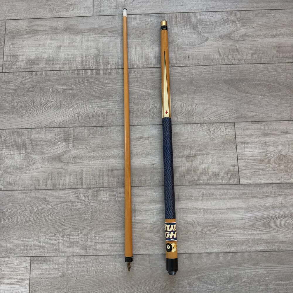Bud Light Beer 2 Piece Pool Cue Stick 8 Ball 9
